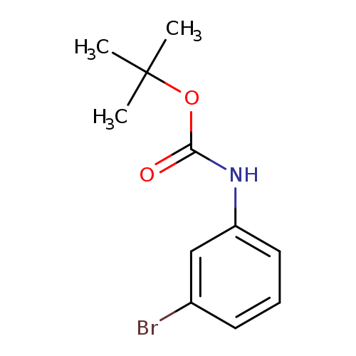 O=C(OC(C)(C)C)Nc1cccc(c1)Br