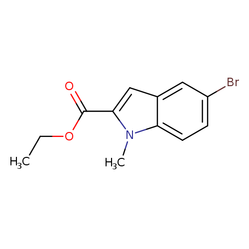 CCOC(=O)c1cc2c(n1C)ccc(c2)Br