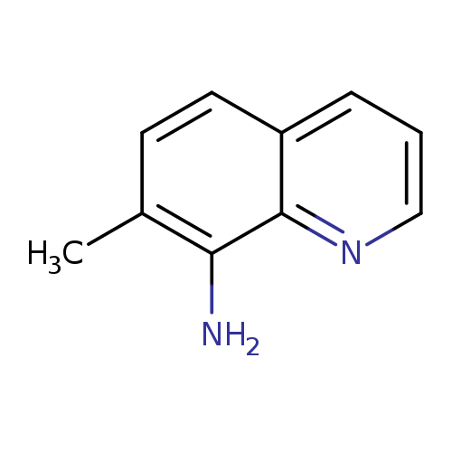 Cc1ccc2c(c1N)nccc2