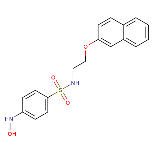 ONc1ccc(cc1)S(=O)(=O)NCCOc1ccc2c(c1)cccc2