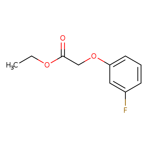 CCOC(=O)COc1cccc(c1)F