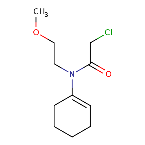 COCCN(C1=CCCCC1)C(=O)CCl