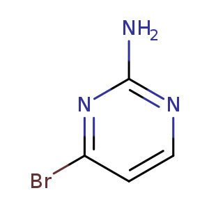 Brc1ccnc(n1)N