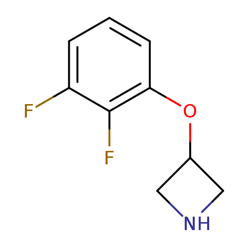 Fc1c(OC2CNC2)cccc1F