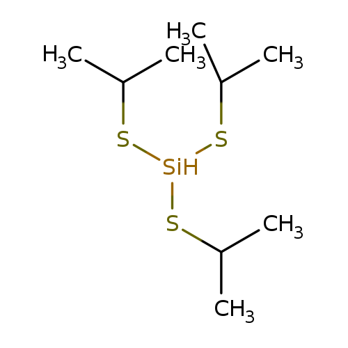 CC(S[SiH](SC(C)C)SC(C)C)C