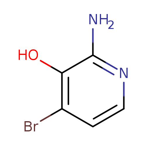 Brc1ccnc(c1O)N