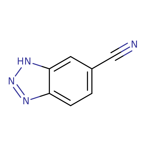 N#Cc1ccc2c(c1)[nH]nn2