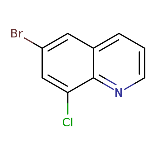 Brc1cc2cccnc2c(c1)Cl