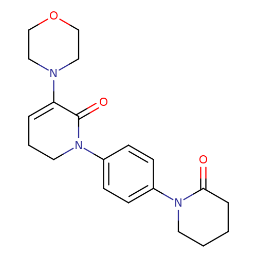 O=C1C(=CCCN1c1ccc(cc1)N1CCCCC1=O)N1CCOCC1