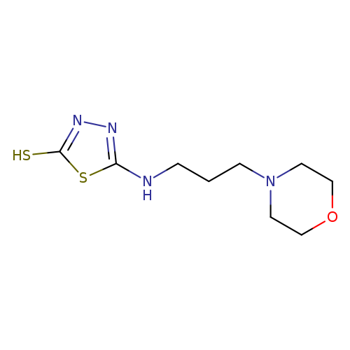 Sc1nnc(s1)NCCCN1CCOCC1