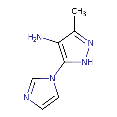 Cc1n[nH]c(c1N)n1cncc1