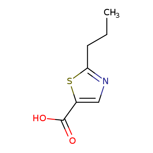 CCCc1ncc(s1)C(=O)O