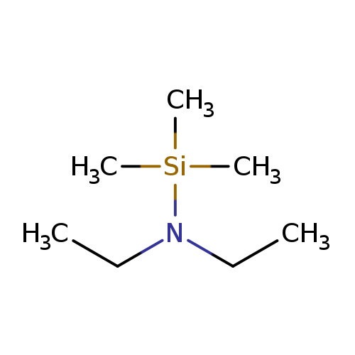 CCN([Si](C)(C)C)CC