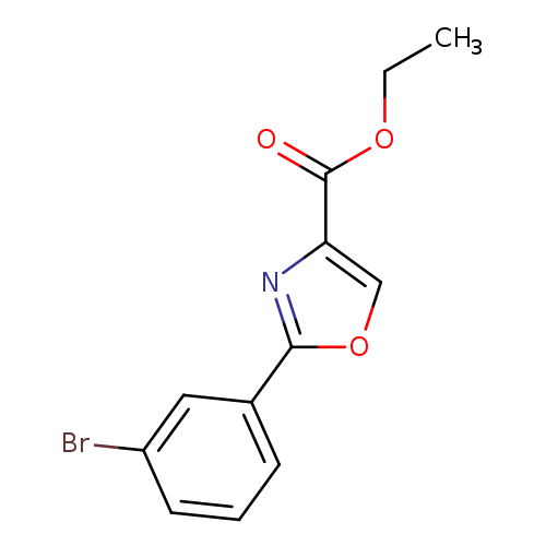 CCOC(=O)c1coc(n1)c1cccc(c1)Br