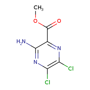 COC(=O)c1nc(Cl)c(nc1N)Cl