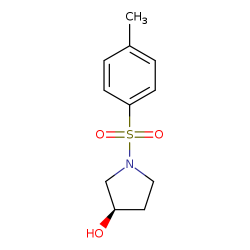 O[C@@H]1CCN(C1)S(=O)(=O)c1ccc(cc1)C