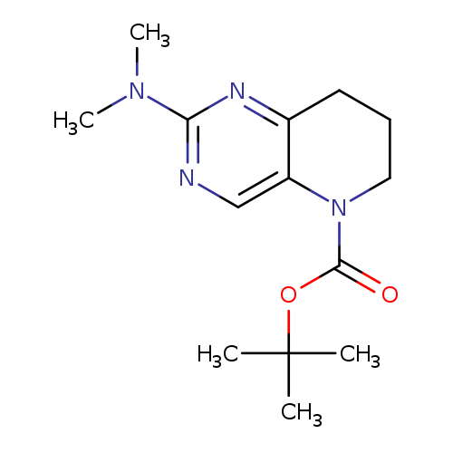 O=C(N1CCCc2c1cnc(n2)N(C)C)OC(C)(C)C
