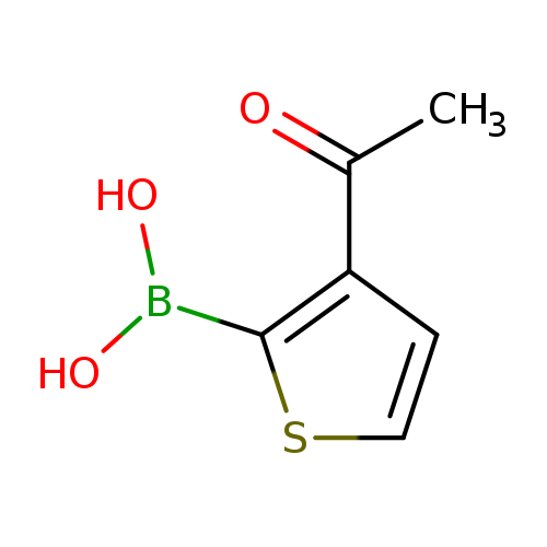 OB(c1sccc1C(=O)C)O