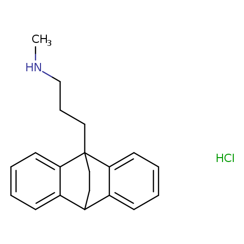 CNCCCC12CCC(c3c1cccc3)c1c2cccc1.Cl