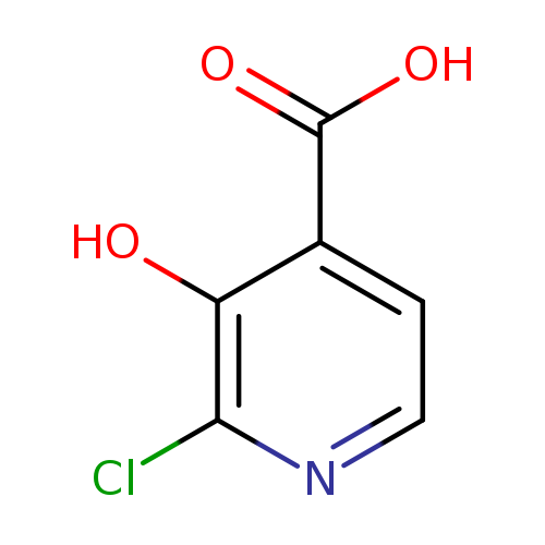 OC(=O)c1ccnc(c1O)Cl