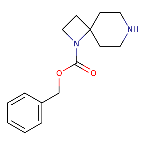 O=C(N1CCC21CCNCC2)OCc1ccccc1
