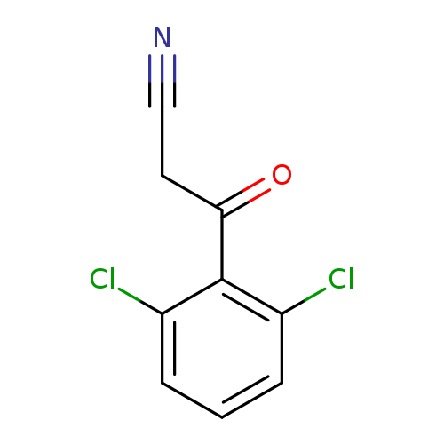N#CCC(=O)c1c(Cl)cccc1Cl