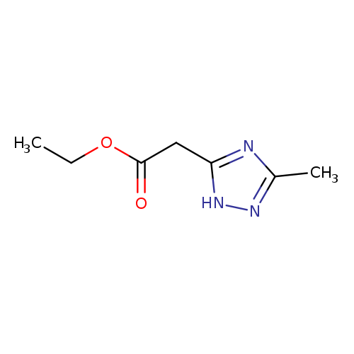 CCOC(=O)Cc1[nH]nc(n1)C