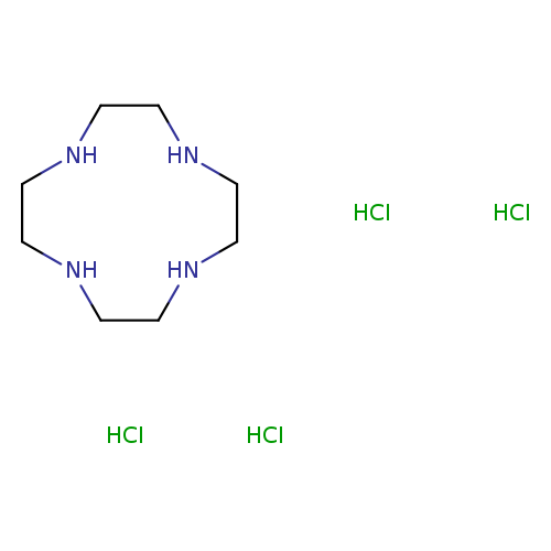 N1CCNCCNCCNCC1.Cl.Cl.Cl.Cl