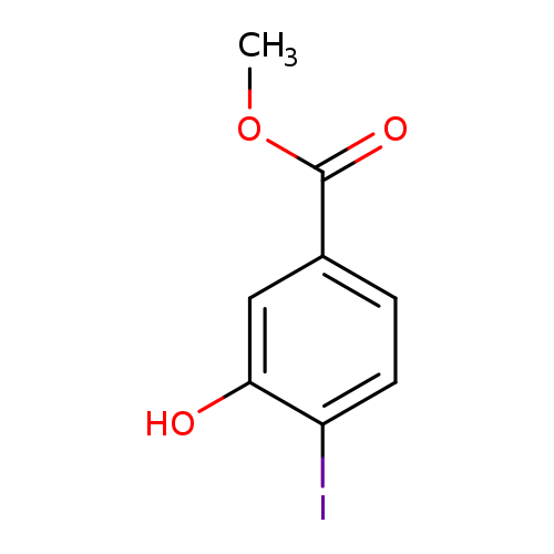COC(=O)c1ccc(c(c1)O)I