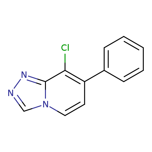 Clc1c(ccn2c1nnc2)c1ccccc1