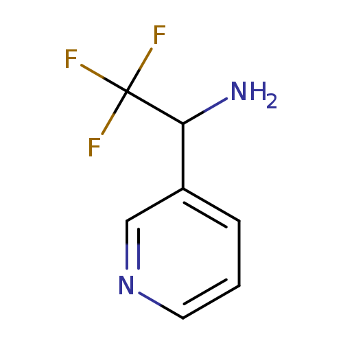 NC(C(F)(F)F)c1cccnc1