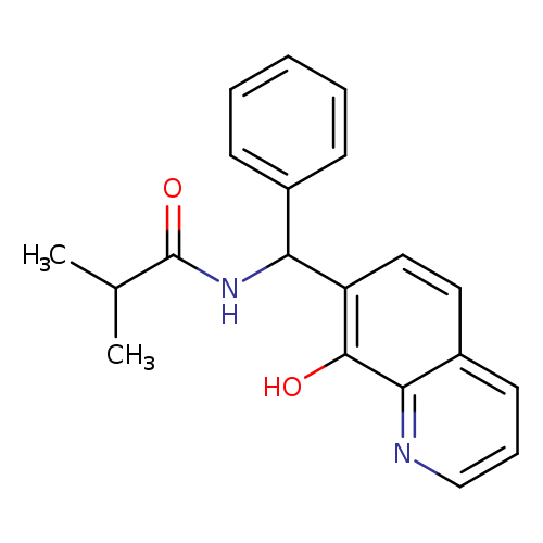 CC(C(=O)NC(c1ccc2c(c1O)nccc2)c1ccccc1)C