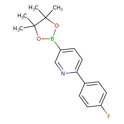Fc1ccc(cc1)c1ccc(cn1)B1OC(C(O1)(C)C)(C)C