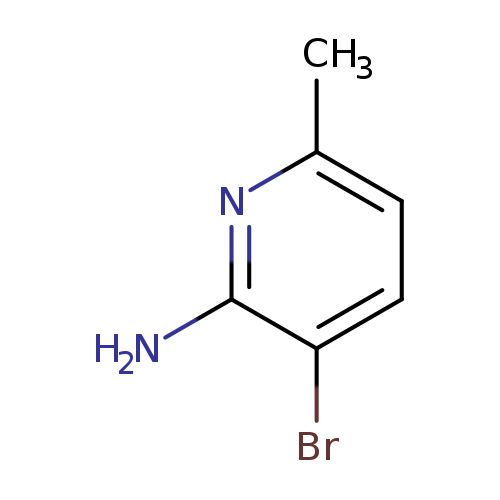 Cc1ccc(c(n1)N)Br