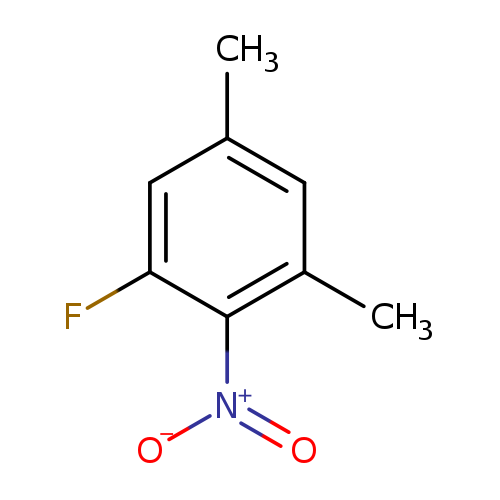 Cc1cc(C)c(c(c1)F)[N+](=O)[O-]