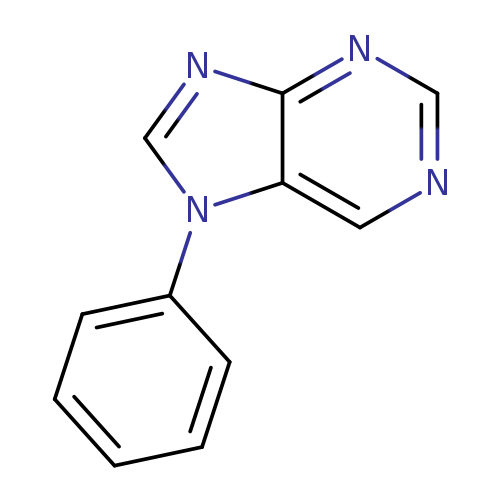 c1ccc(cc1)n1cnc2c1cncn2