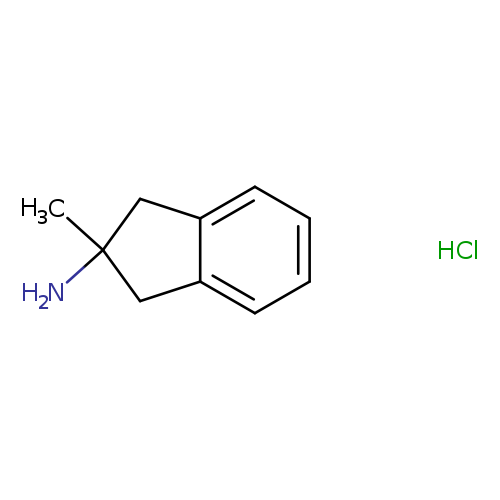 CC1(N)Cc2c(C1)cccc2.Cl