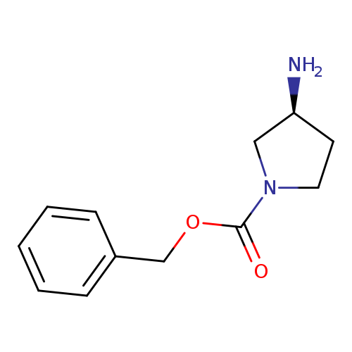 N[C@H]1CCN(C1)C(=O)OCc1ccccc1