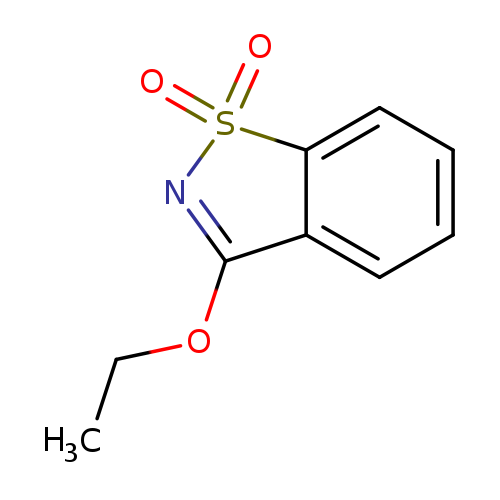 CCOC1=NS(=O)(=O)c2c1cccc2