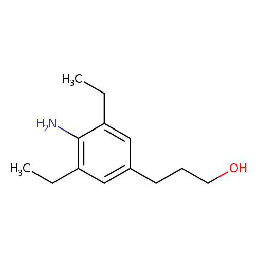 OCCCc1cc(CC)c(c(c1)CC)N