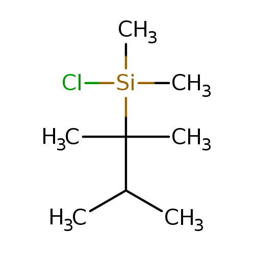 CC(C([Si](Cl)(C)C)(C)C)C