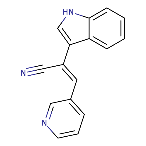 N#C/C(=Cc1cccnc1)/c1c[nH]c2c1cccc2