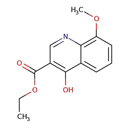CCOC(=O)c1cnc2c(c1O)cccc2OC