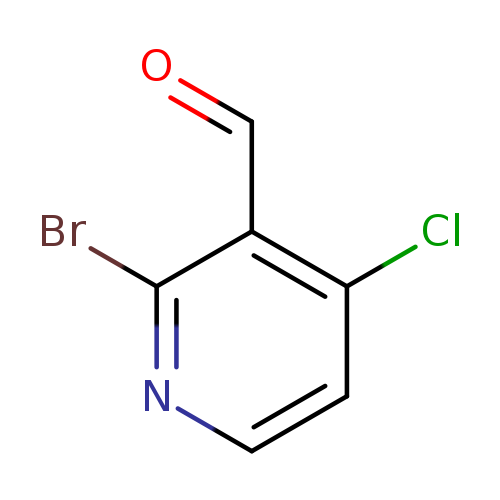 O=Cc1c(Cl)ccnc1Br