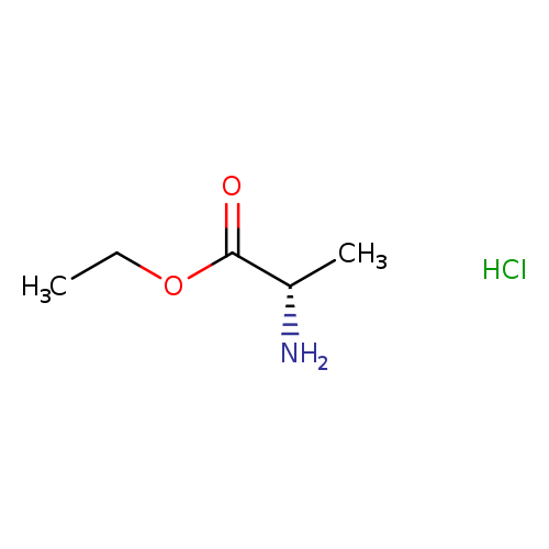 CCOC(=O)[C@@H](N)C.Cl