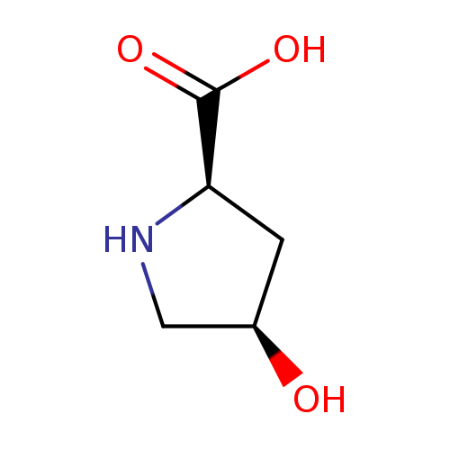 O[C@H]1CN[C@H](C1)C(=O)O