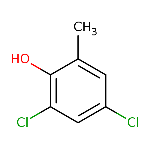 Clc1cc(C)c(c(c1)Cl)O