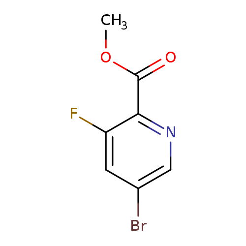 COC(=O)c1ncc(cc1F)Br