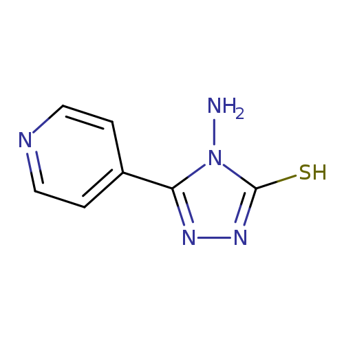 Nn1c(S)nnc1c1ccncc1