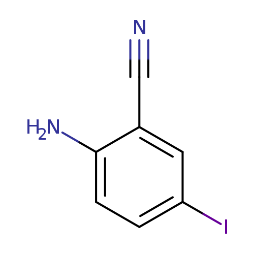 N#Cc1cc(I)ccc1N